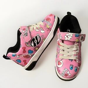 Heelys  Dual Up X2 Skate Shoes with Wheels Girls youth size 1